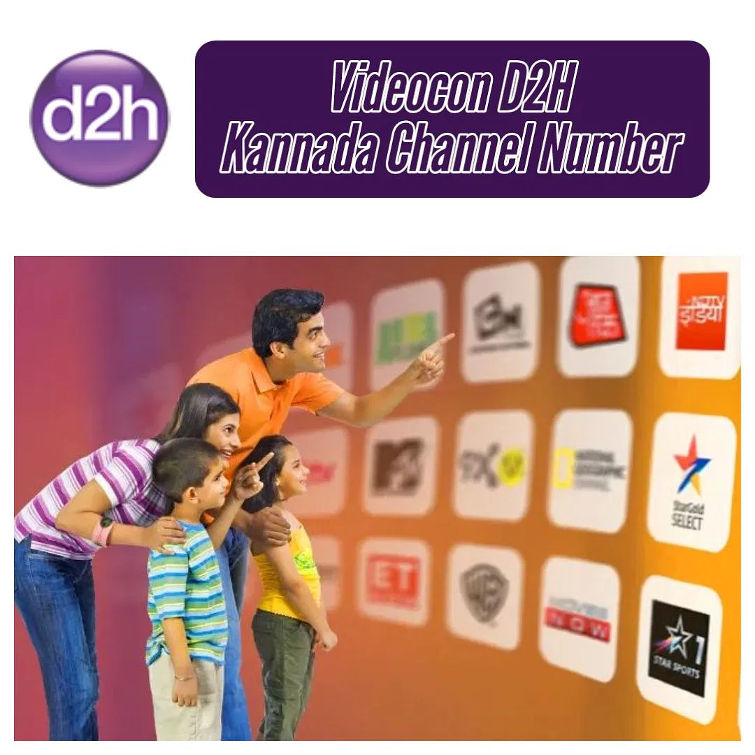 Kannada Channels In Videocon D2H Direct To Home Service With New Number